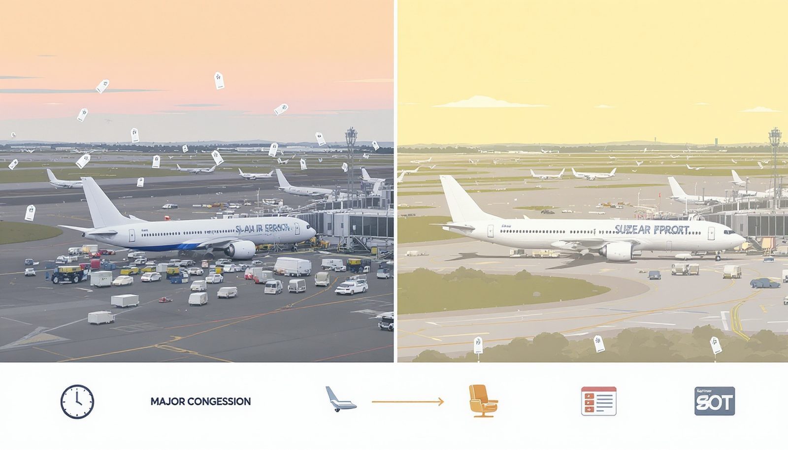 Airport Slot Shortages and Peak Airfare Pricing