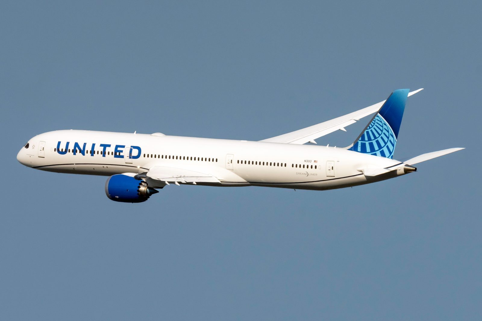 Long-haul aircraft in flight representing operational costs and scheduling