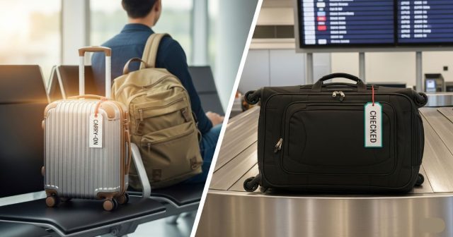 Checked Bag vs Carry-On: Cost and Risk by Trip Type