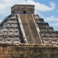 Image of a Mayan Temple in Mexico