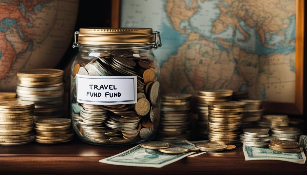 Saving for travel expenses