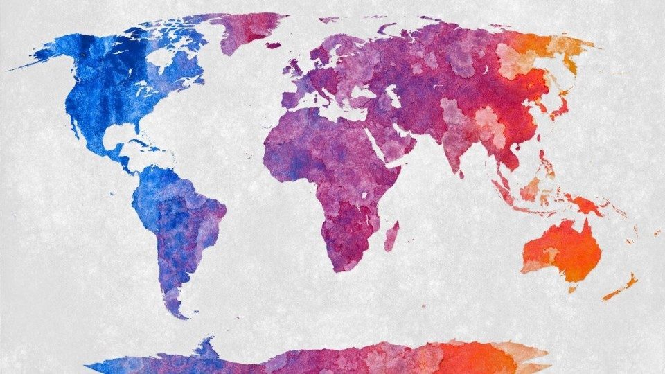 Traveler comparing overall travel costs between destinations