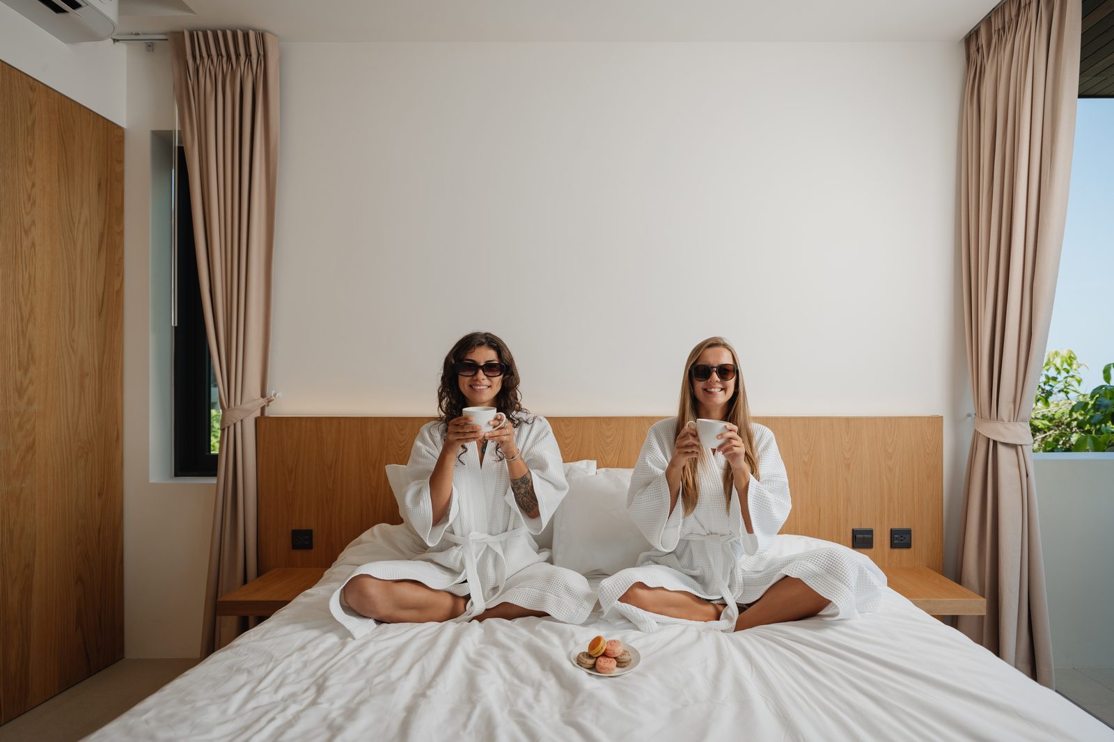 Luxury hotel package with wellness and romance perks