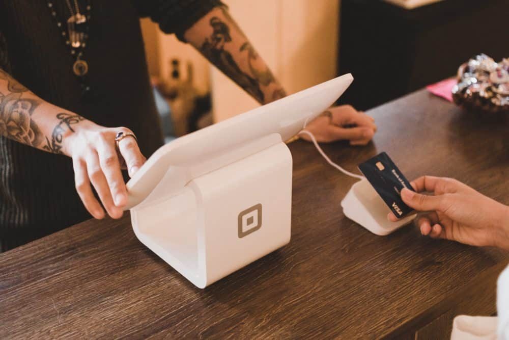 Paying by card