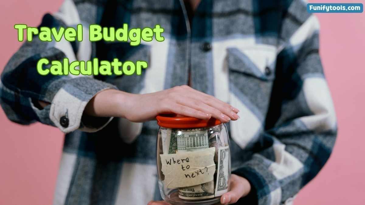 Woman holding a glass jar filled with saved money for travel