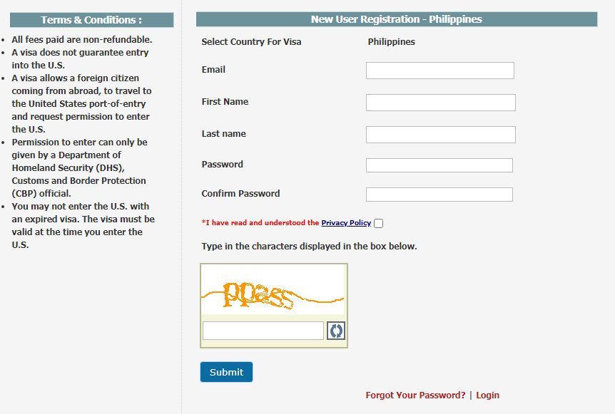 Online site where all personal info is added