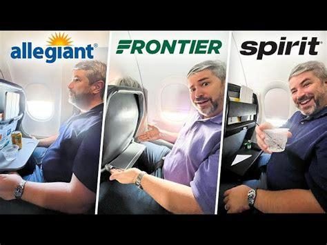 Comparison of Allegiant, Spirit, and Frontier as U.S. budget airlines