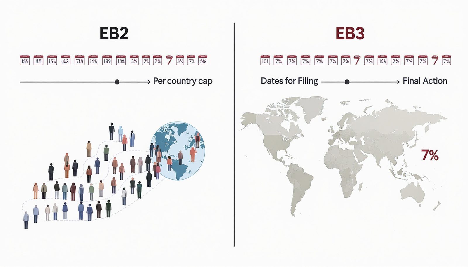 EB2 vs EB3 in March 2026: Reading Visa Backlog Risk